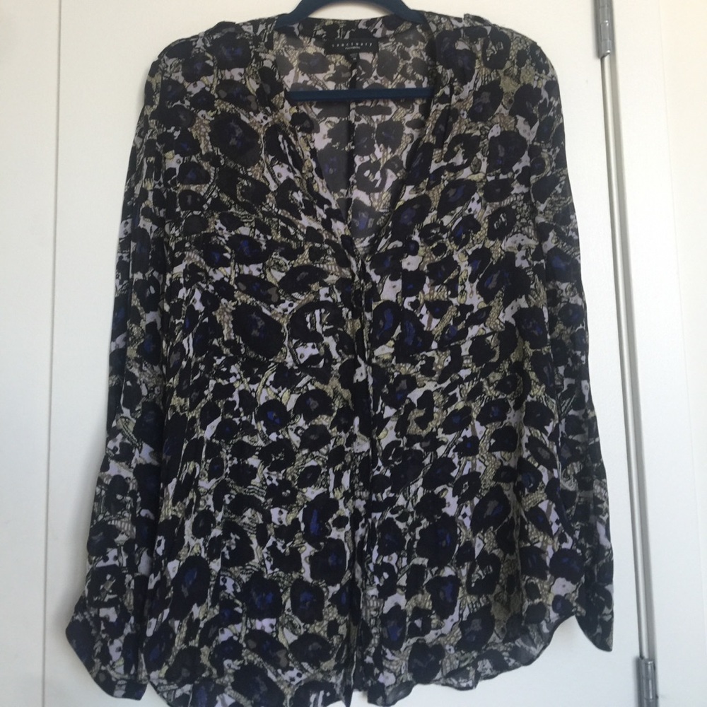 Sanctuary animal print top